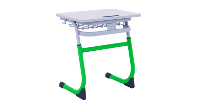 Парта SMARTY одноместная регулируемая по высоте 5-7